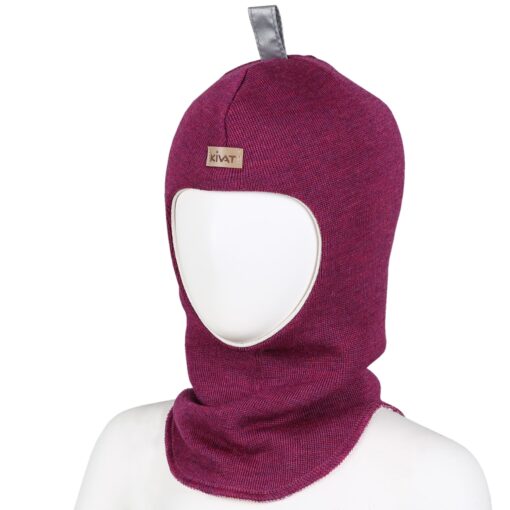 Balaclava Mörk Ljung strl 2 (2-4 år)