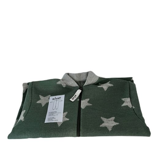 Ulloverall strl 110 stjärnor grön