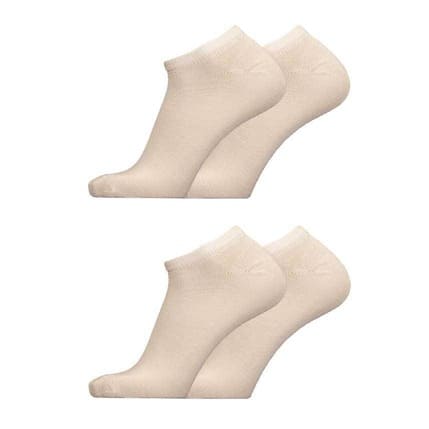 Merinoullsstrumpor - Ankel (naturvit)